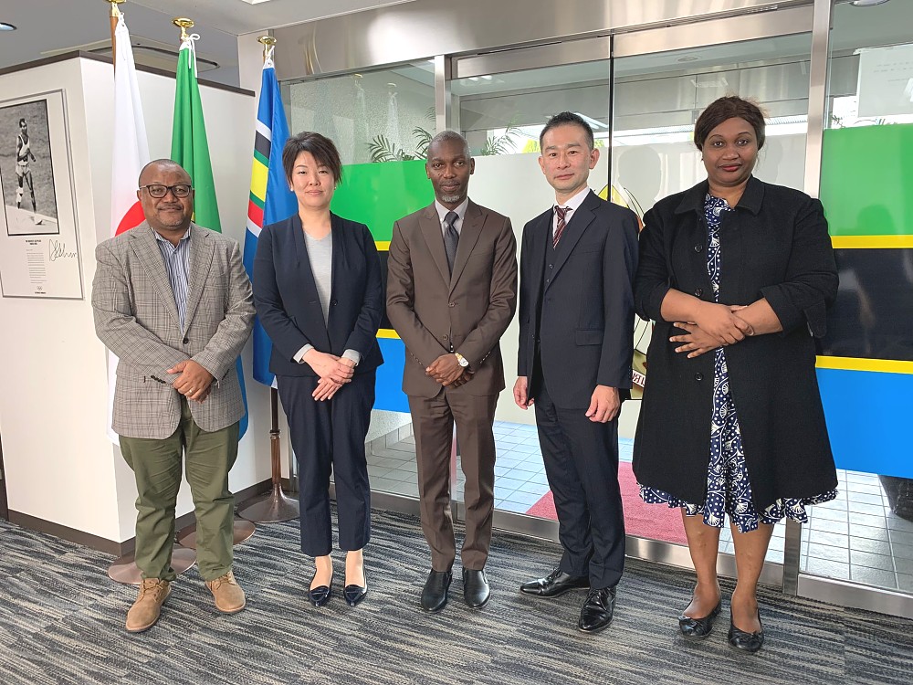 Embassy Officials with the delegation from the Ministry of Internal Affairs and Communications of Japan