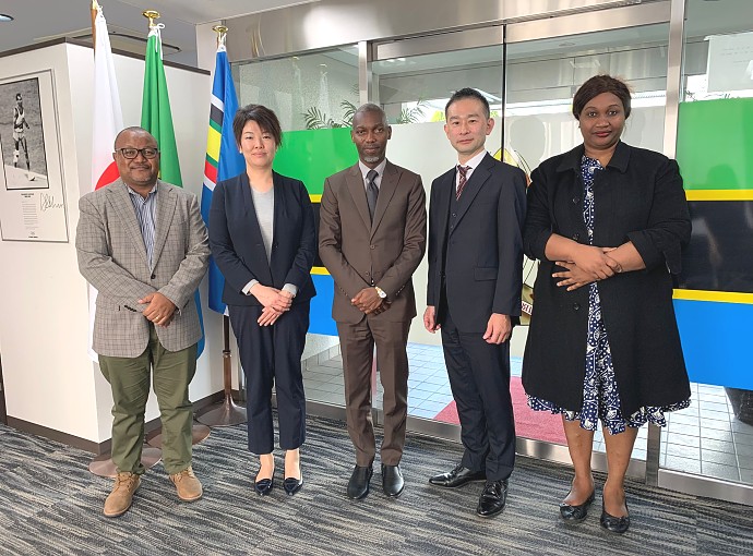 Embassy Officials with the delegation from the Ministry of Internal Affairs and Communications of Japan