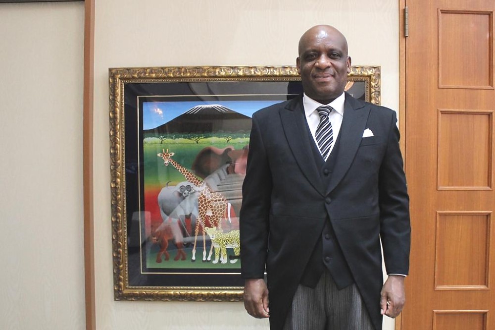 H.E. Ambassador Baraka Luvanda, Ambassador Extraordinary and Plenipotentiary of the United Republic of Tanzania to Japan