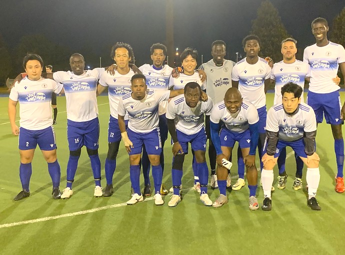 Kikosi cha Timu ya Mpira wa Miguu ya Diaspora wa Tanzania waliopo Japan - The Kilimanjaro Football Club (FC)