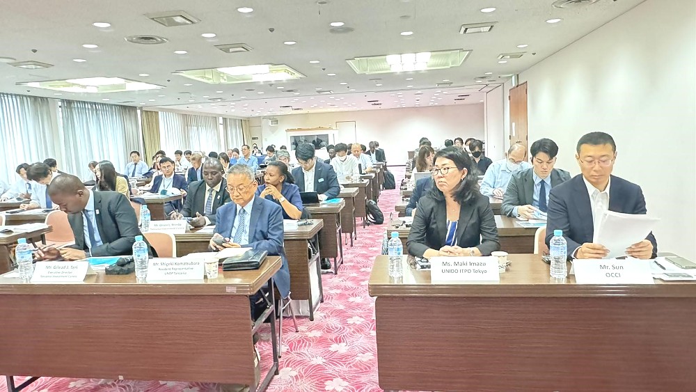 Miongoni mwa washiriki kwenye Semina Elekezi ya Uwekezaji jijini Osaka, wakati wa Kampeni ya Kuhamasisha na Kutangaza Fursa za Uwekezaji za Tanzania nchini Japan, tarehe 31 Mei 2024.