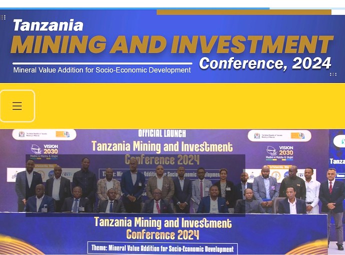 Call for Participation: The 6th Tanzania Mining and Investment Conference,  from November 19th to 21st, 2024, at the Julius Nyerere International Convention Center (JNICC) in Dar es Salaam.